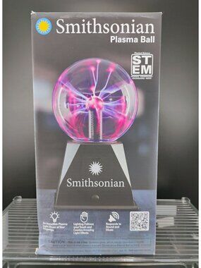 Smithsonian Plasma Ball Interactive STEM Science Gadget Boxed